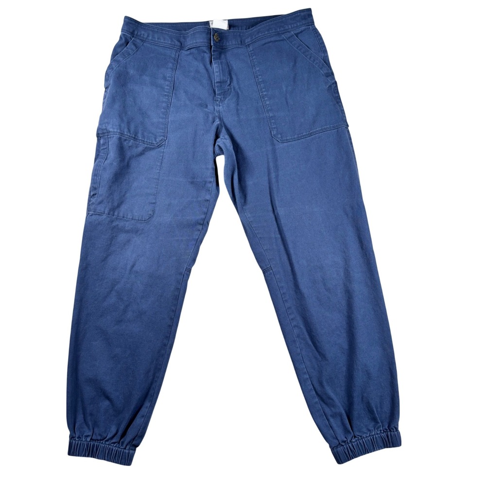 The North Face Womens Navy Blue Utility Jogger Pants Size 14 Hiking Outdoor
